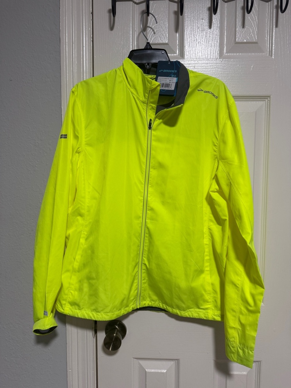 Brooks Neon Yellow Women's Utility Jacket